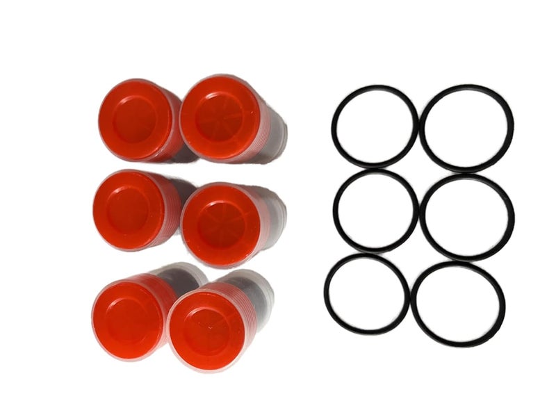AWauto 191 Delivery Valve 2418552159 Replacement for Dodge Ram Cummins 12V P7100 5.9L 1994 1995 1996 1997 1998, 5.9 P Pump 2500 3500 Engine,6pcs Delivery Valve - Image 5